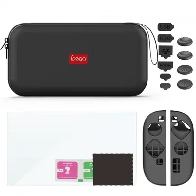 Kit 9 Em 1 Ipega Para Nintendo Switch 2, Case + Capa De Silicone + Película +…