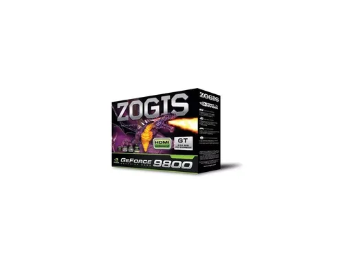 Zogis NVIDIA GeForce 9800GT 512MB GDDR3 HDMI 256-bit PCI-E 2.0 x16