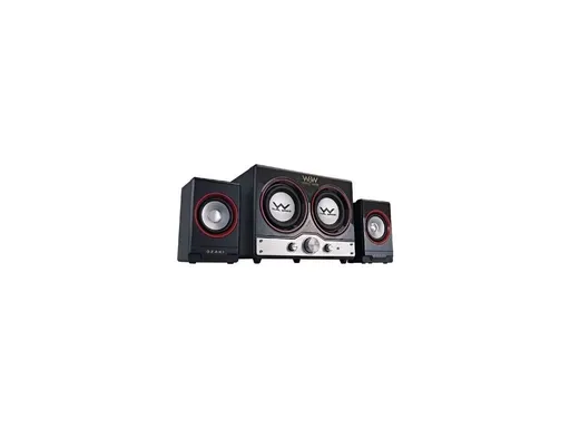 Ozaki Wooden Subwoofer (40W RMS) Dual Bass 2.2 CH