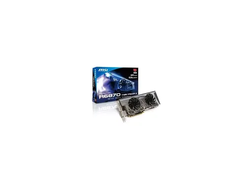 MSI AMD Radeon HD 6870 Twin Frozr II 1GB GDDR5 256-bit PCI-E 2.1 x16