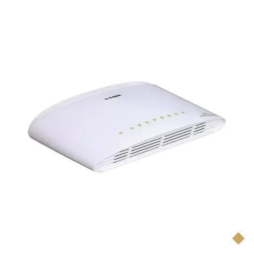 D-Link 8-Port 10/100/1000Mbps Gigabit Desktop Switch DGS-1008D