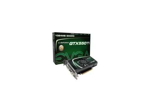 EVGA NVIDIA GeForce GTX 550 Ti OC 1GB GDDR5 192-bit PCI-E 2.0 x16 