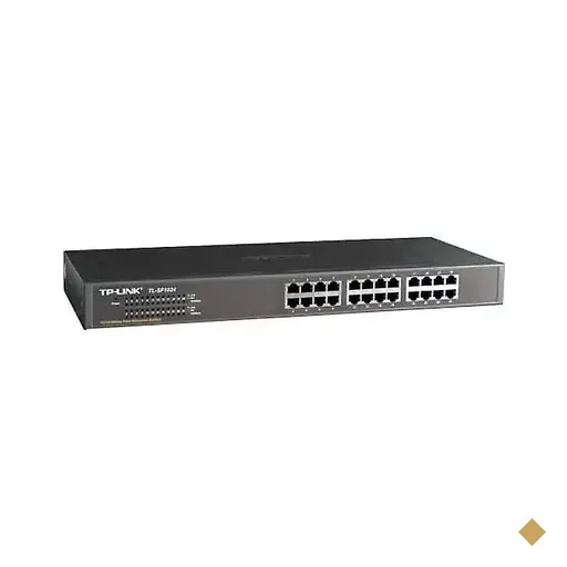 Switch TP-Link Montável em Rack de 24 portas 10/100Mbps TL-SF1024