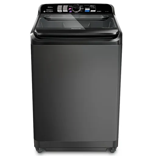 Lavadora de Roupas Panasonic 15Kg Titânio com 08 Programas de Lavagem e Smart…