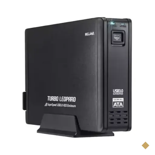 Case Welland Turbo Leopard 3.5″ HDD (SATA para USB 2.0 e 3.0) ME-752S