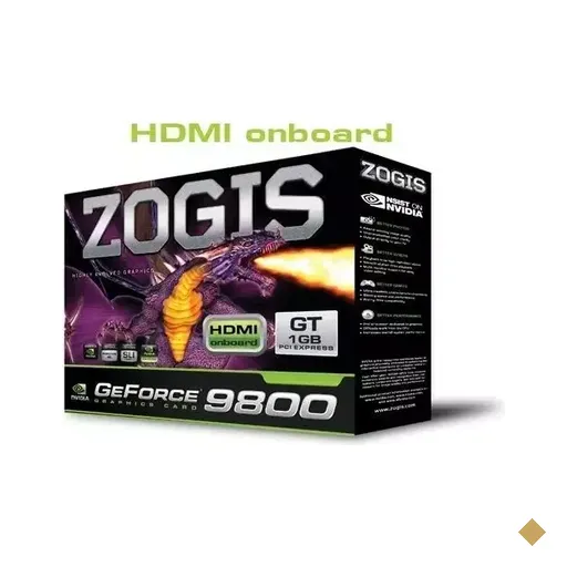 Zogis NVIDIA GeForce 9800GT 1GB GDDR2 128-bit PCI-E 2.0 x16