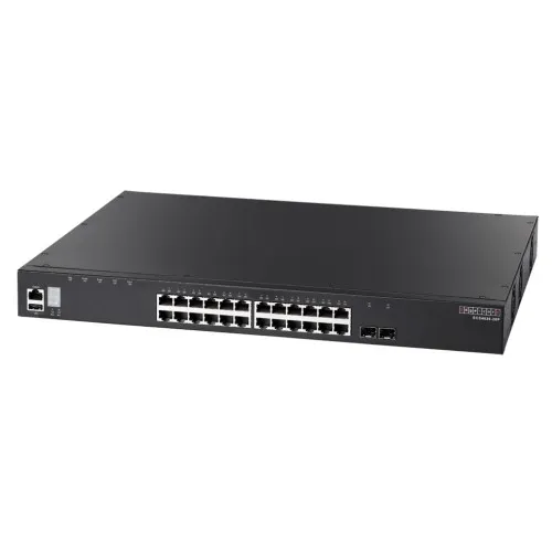 Switch Empilhavel Layer 3 GIGABIT ETHERNET ECS4620-28P - Edgecore Networks