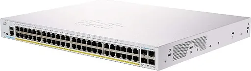 Switch Cisco CBS350-48P-4X-BR 48 portas POE 4 SFP+ 10G 370W