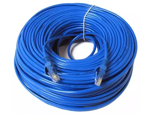 Cabo de Rede RJ-45 CAT5e 40m Azul