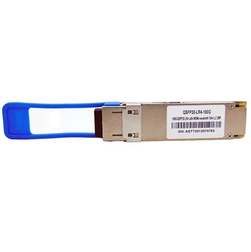 Kit 2 Gbic QSFP28 100G 10KM 1310NM LR4 DUPLEX LC SM - Aztech