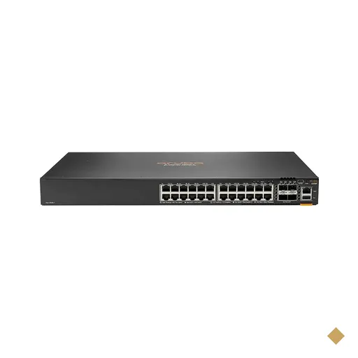 Switch HPE Aruba Networking CX 6200F 24G Classe 4 PoE 4SFP+ 370 W - JL725B