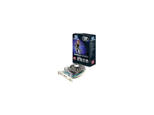 Sapphire ATI Radeon HD 5670 1GB DDR3 128-bit PCI-E 2.0 x16