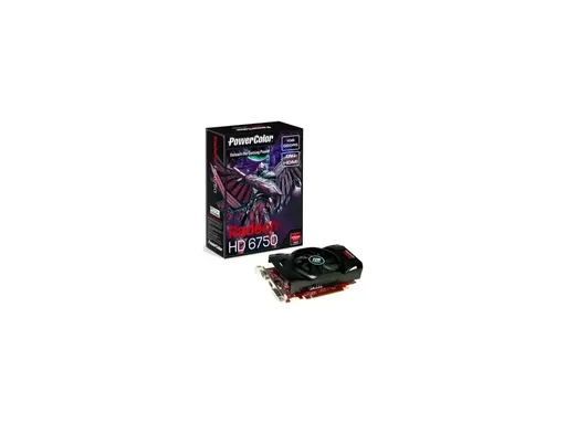 PowerColor AMD Radeon HD 6750 1GB GDDR5 128-bit PCI-E 2.1 x16