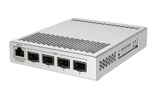 Mikrotik Cloud Router Switch Crs305-1G-4S+In L5 SFP+ 4 portas 10G SFP+ e 1…