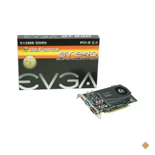 eVGA NVIDIA GeForce GT 240 Superclocked 512MB GDDR5 128-bit PCI-E 2.0 x16