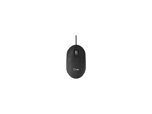 Duex Mouse Emborrachado Óptico 1200Dpi Preto 