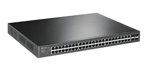 Switch 48 portas Gigabit POE + TP-Link T1600g-52ps (Tl-sg2452p) 802.3AT/AF