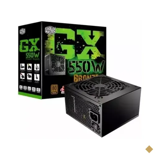 Cooler Master 550W GX-550W PFC Ativo ATX12V v2.31 RS550-ACAAE3-BR