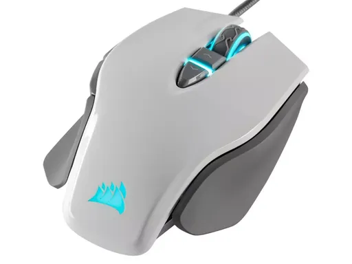 Mouse Corsair M65 RGB Elite Tunable FPS Gaming Óptico 18000dpi - Branco