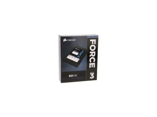 Corsair 60GB Force Series 3 SATA 6.0Gb/s CSSD-F60GB3A-BK 2.5″ (SSD)