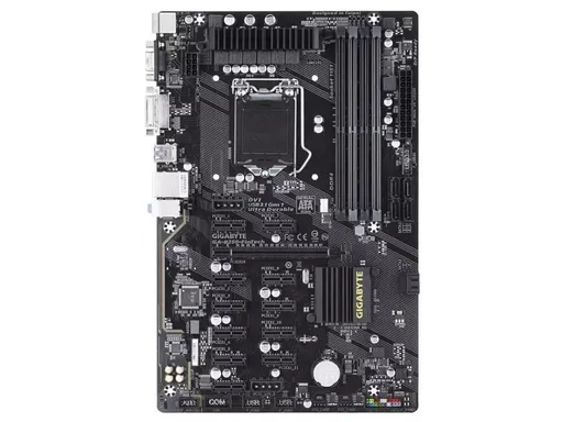 Placa Mãe Gigabyte GA-B250-FINTECH (LGA 1151) Intel B250