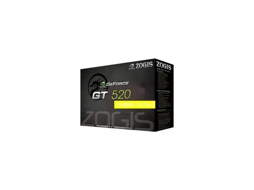 Zogis NVIDIA GeForce GT 520 2GB DDR3 HDMI 64-bit PCI-E x16 2.0