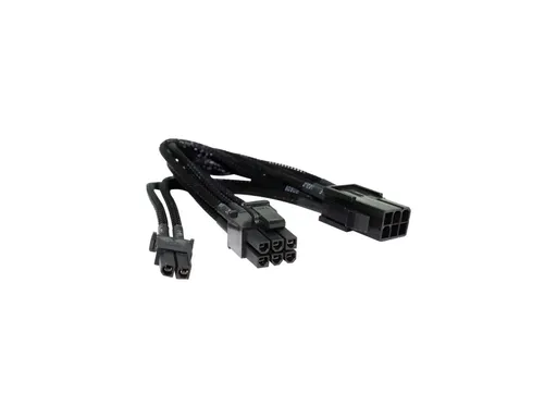 NZXT Extensor PCI-E 6+2pin CB-8V (25cm) Preto