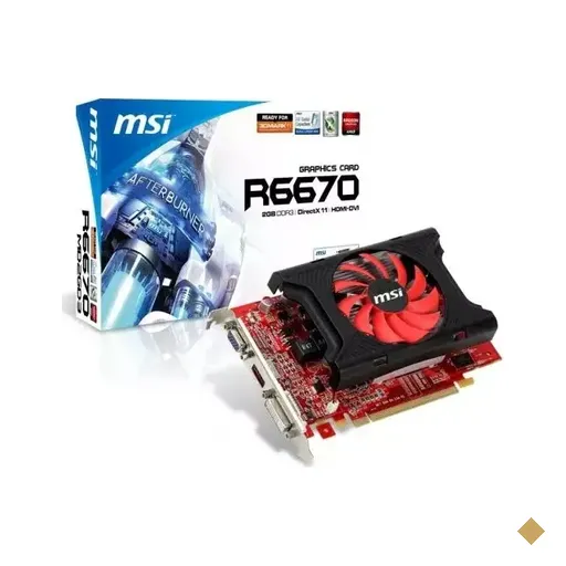 MSI Radeon HD 6670 2GB DDR3 128-bit PCI-E 2.1 x16