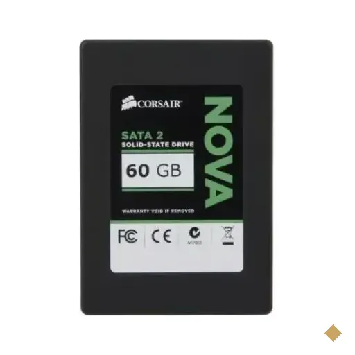 Corsair 60GB Nova Series 2 SATA 3.0Gb/s CSSD-V60GB2A 2.5″ (SSD)