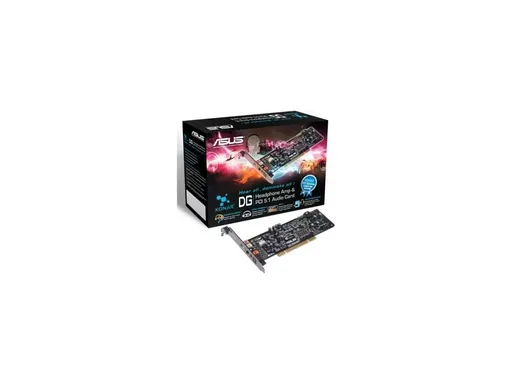 ASUS Xonar DG Sound Card 5.1 Channels PCI 24 Bit