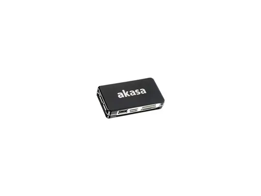 AKASA Connect 9 Leitor de Cartões Externo + Hub USB