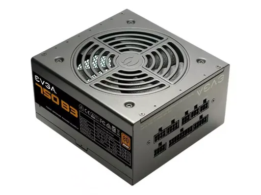 Fonte EVGA 750W B3 ATX12V 220-B3-0750-V1 80 PLUS Bronze
