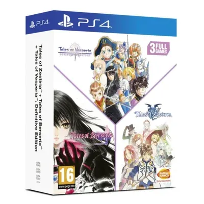 Tales Of Vesperia + Tales Of Berseria + Tales Of Zestiria Compilation - Ps4