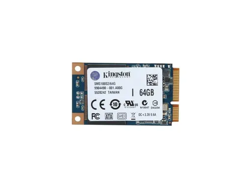 Kingston SSDNow mS100 64GB mSATA II 3.0Gb/s SSD SMS100S2/64G