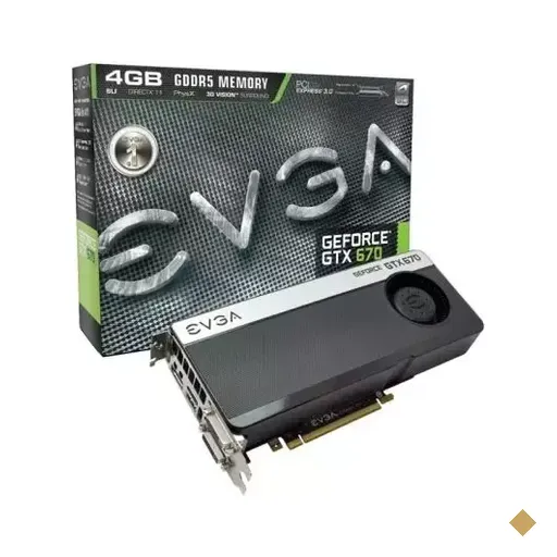 eVGA NVIDIA GeForce GTX 670 4GB+ GDDR5 256-bit PCI-E 3.0 x16