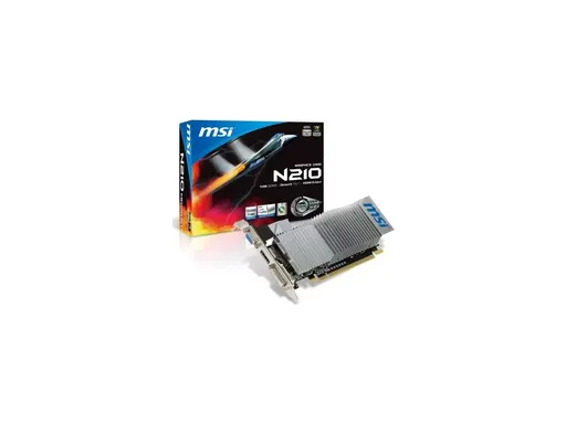 MSI GeForce 210 1GB DDR3 64-bit PCI-E 2.0 x16