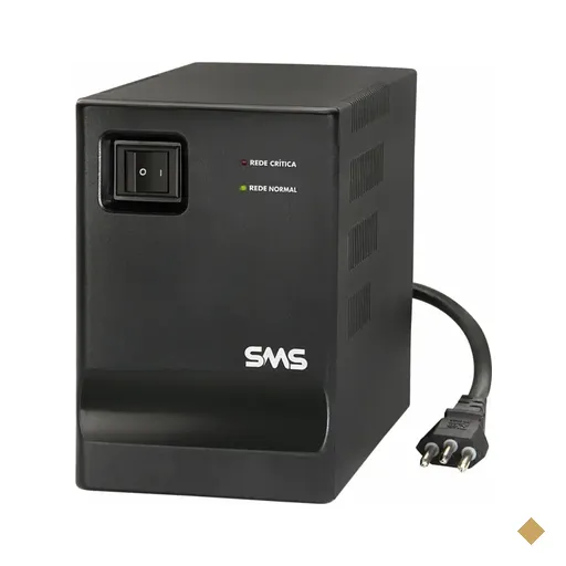 Estabilizador SMS Progressive III 2000VA, 6 Tomadas, Entrada Bivolt e Saída…