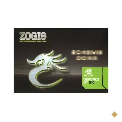Zogis NVIDIA GeForce GT 610 2GB DDR3 64-bit PCI-E x16 2.0