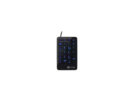G-Cube LED Keypad Iluminado USB (AZUL)