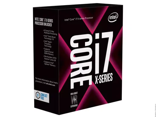 Intel Core i7-7800X 3.5GHz (4.0 GHz Turbo, LGA 2066, 8.25MB Cache) 140W