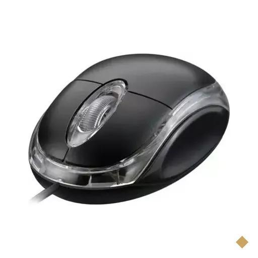 Mouse Multilaser Óptico 800dpi USB Preto MO007