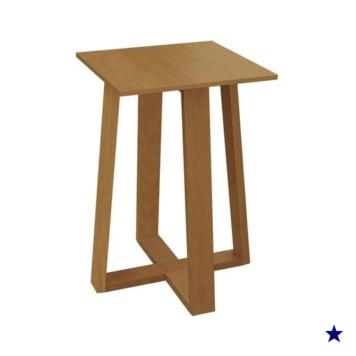 Base Mesa de Jantar Elma BAM014-CA Premium Madeira Maciça s/ Tampo Carvalho -…