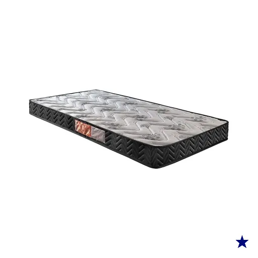 Colchão Solteiro Espuma D23 Pasquale Black (78x188x20) - Paropas