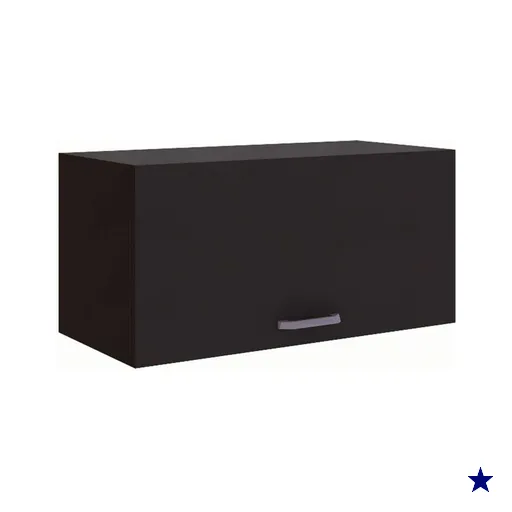 Armário de Escritório Module Preto 80 cm