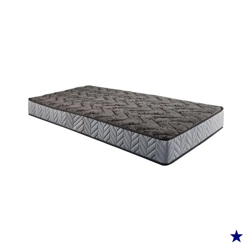 Colchão Solteiro Anatômico D23 Royalle Rustico Prata (88x188x22) - Paropas
