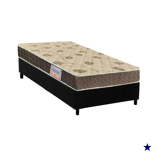 Cama Box Solteiro: Colchão Espuma D33 Orthoflex /EP Anatômico Matera + Base…