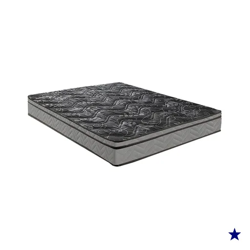 Colchão Casal Espuma D28 / EP Anatômico Conforto Firme Euro Pillow Gray…