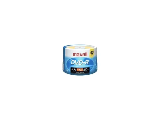MAXELL DVD-R 16X 120min 50 unidades