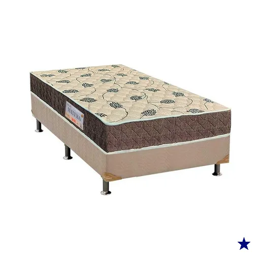Cama Box Solteiro: Colchão Espuma D33 Orthoflex /EP Anatômico Matera + Base…