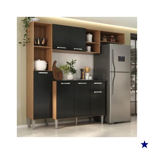 Armário de Cozinha Compacta Smart Multimóveis MP2359